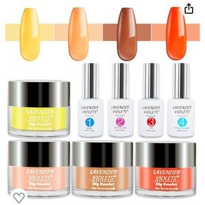 Lavender Violets Dip Powder Nail Color Kit